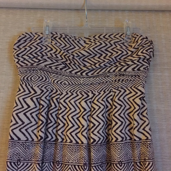 Anthropologie Tribal Empire Waste Maxi Dress Sz 2 - Picture 2 of 3