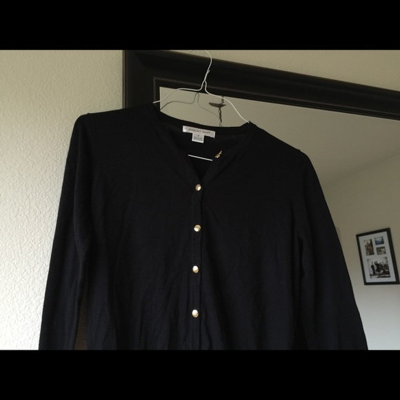 August Silk Black Sweater