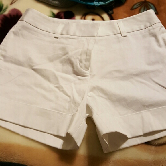 Express white shorts