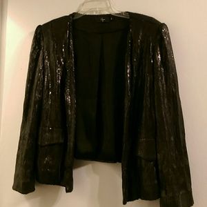 LOWEST PRICE: Aqua sequined jacket