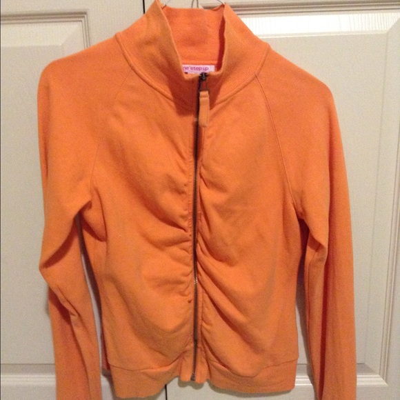 Orange Zip-up