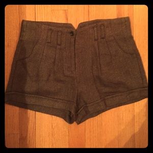 Tweed shorts from Delia's, Jetset Brand