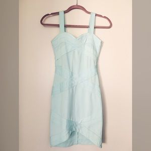 Bandage dress mint