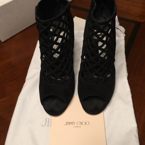 Jimmy Choo caged heels