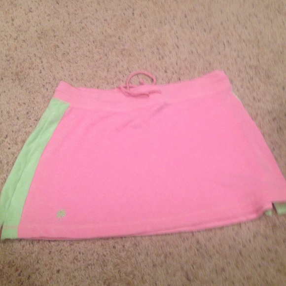 Lilly terry cloth skirt