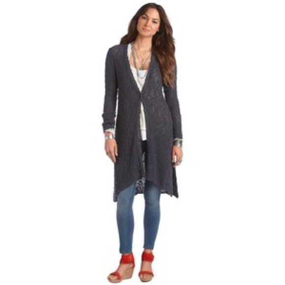 Free people boxer cardigan