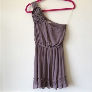 Francesca's Cute Purple Dress!!! One Shoulder