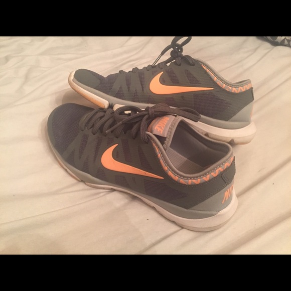 Grey Chevron Nikes