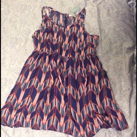 Forever 21 Summer tribal flowy dress