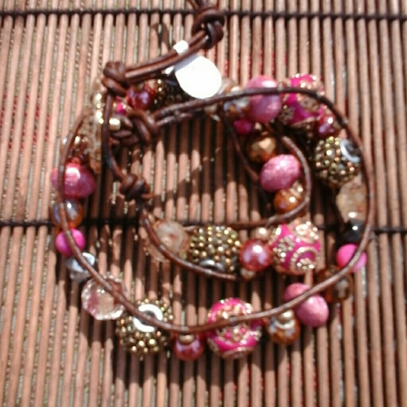 Beautiful  Handmade  Wrap Bracelet
