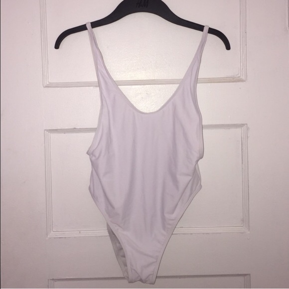 Backless One Piece Swimsuit