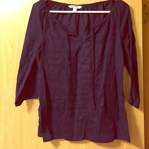 Navy Blouse