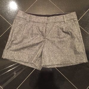 Express lined women's tweed shorts