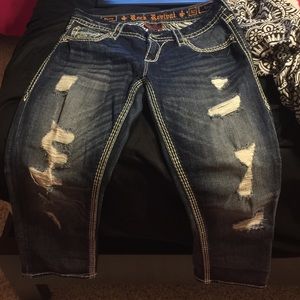 Distressed Jeans