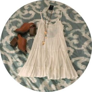 Open back dress