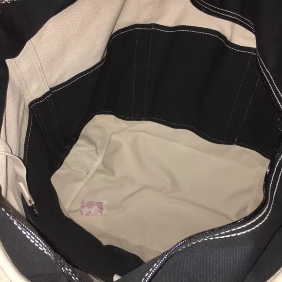 Lands End XL Canvas Boat Tote beach bag weekender - Picture 4 of 4