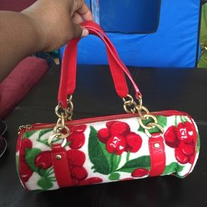 Juicy couture cherries tootsie roll bag