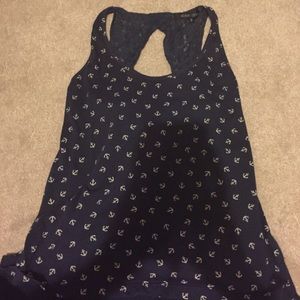 Anchor tank top