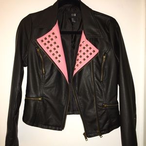 Leather jacket