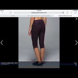 Lululemon Top Speed Crop-Size