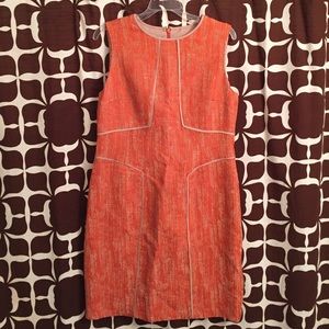 NWOT Classy orange dress