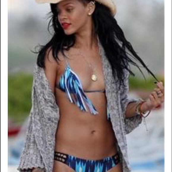 ACACIA swimwear montauk top blue cantik