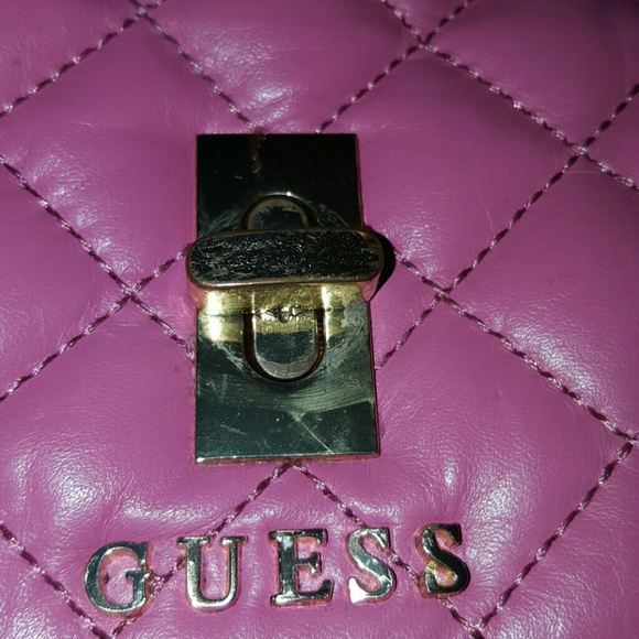 REPOSH---Mini Guess Quilted  purse - Picture 3 of 3