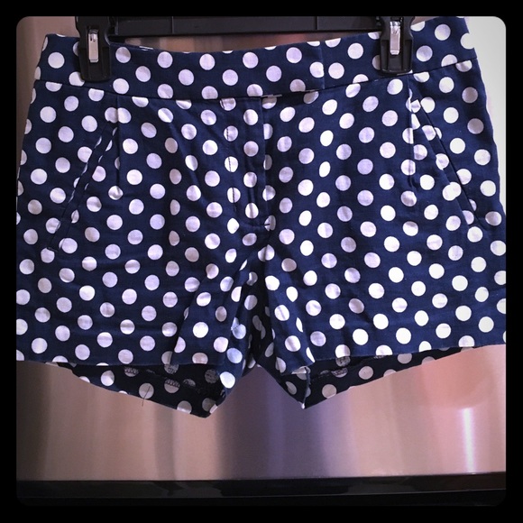 J. Crew novelty dot shorts