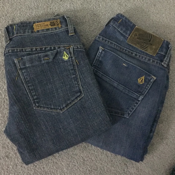 Set of two Volcom skinny jeans