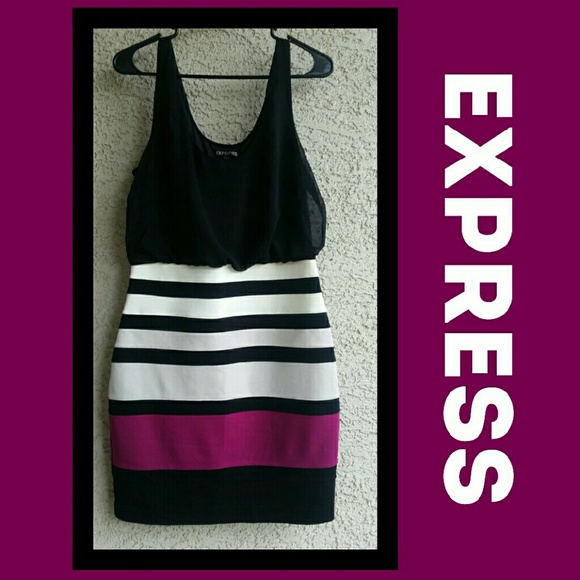 Express Dresses & Skirts - * Striped Express Dress *