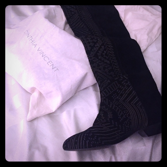 CYNTHYA VINCENT BOOTS - Picture 1 of 3