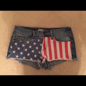 American Flag Shorts
