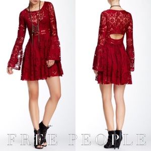 Final Price! FREE PEOPLE || Lovers Folk Song Dress