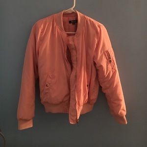 Pink Bomber Jacket