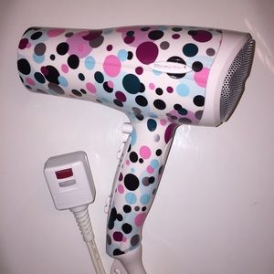 Polka Dot Hair Dryer