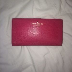 Kate spade pink wallet