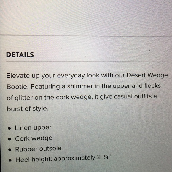 BNIB TOMS Desert Wedge Booties - Picture 2 of 4