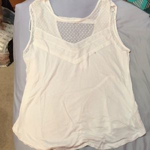 Stylish White American Eagle Tank