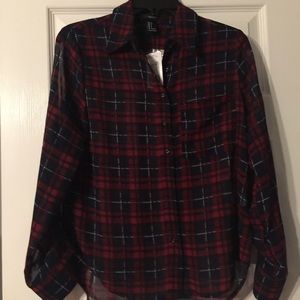 Forever 21 Button Up Shirt