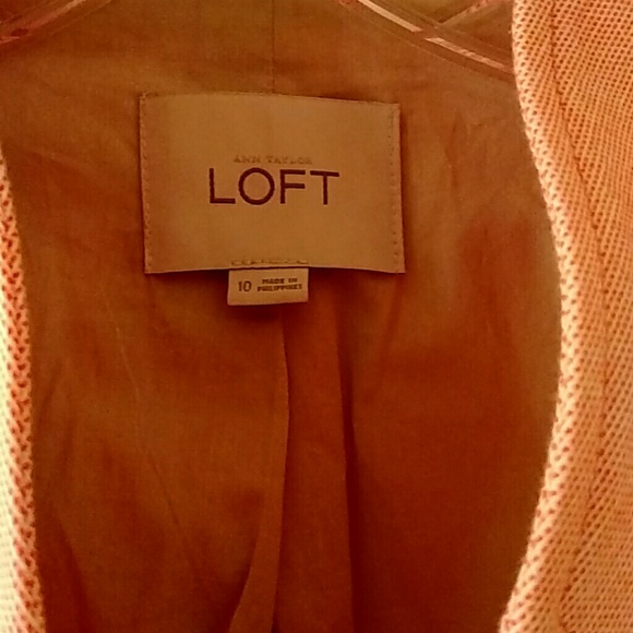 Peach LOFT blazer - Picture 2 of 3