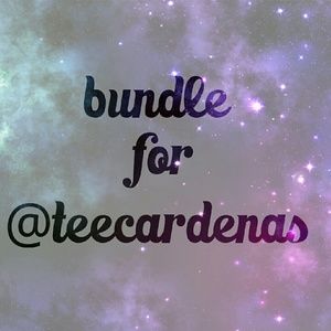 3 item bundle for @teecardenas