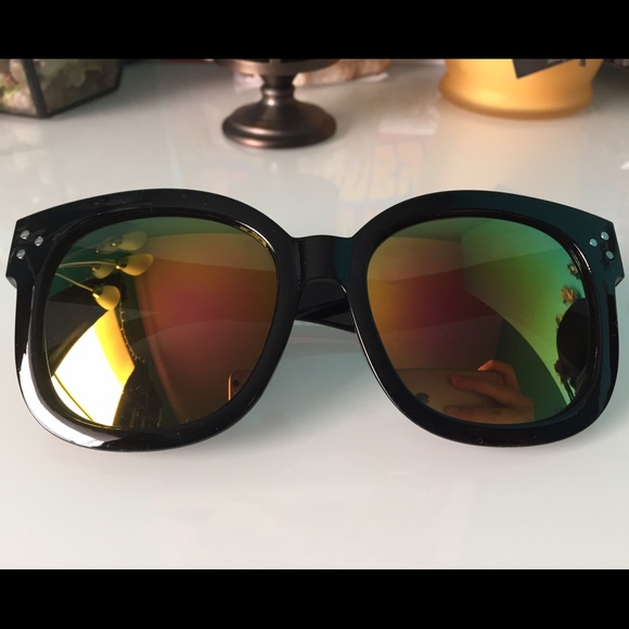 Rainbow Mirrored Sunglasses