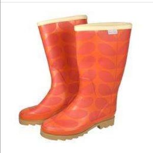 Orla kiely rain boots UK size 4, eu size 37