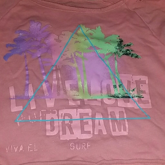 Aeropostale long sleeve crop top - Picture 2 of 4