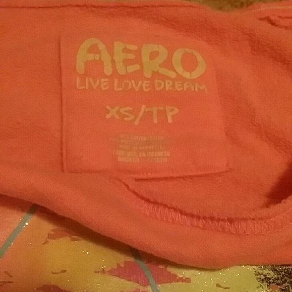 Aeropostale long sleeve crop top - Picture 3 of 4