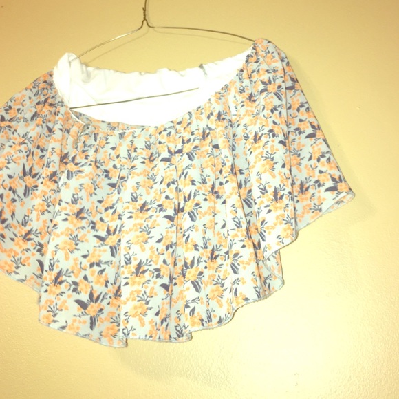 Crop strapless top from Pacsun 💋
