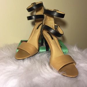 Forever 21 Strappy Single Sole Heels