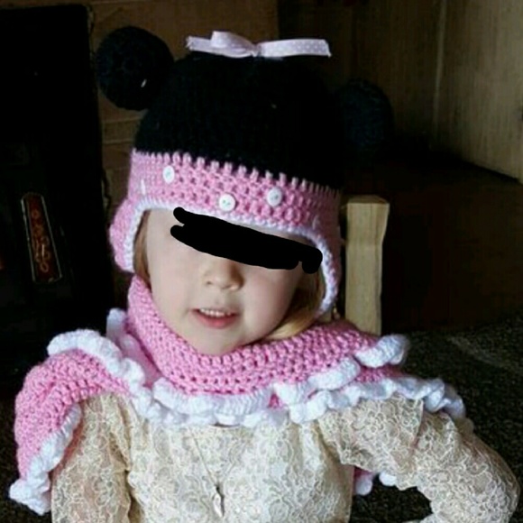 Handmade Minnie Mouse Beanie
