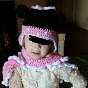 Handmade Minnie Mouse Beanie