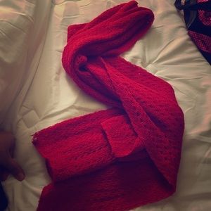 Red scarf